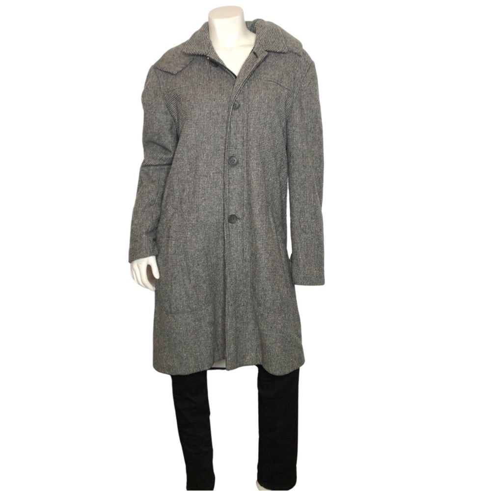 Marc by Marc Jacobs houndstooth wool coat